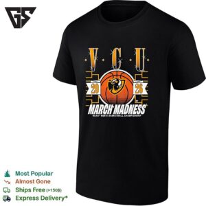 Vcu Rams Men’s Basketball NCAA Championship March Madness 2026 T-Shirt