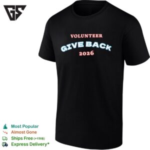 Volunteer Give Back 2026 T-Shirt