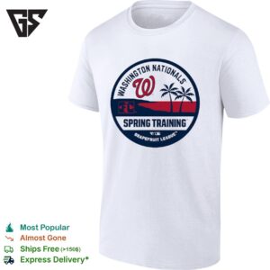 Washington Nationals Levelwear Spring Training Badge Luxe Signature Knit T-Shirt