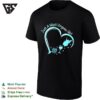West Virginia Slippers And Wine Glass Heart Stylized Just A West Virginia Girl T-Shirt