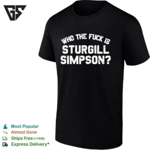Who The Fuck Is Sturgill Simpson Vintage T-Shirt