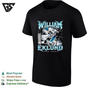 William Eklund 72 San Jose Sharks Goal Of The Year Graphic T-Shirt
