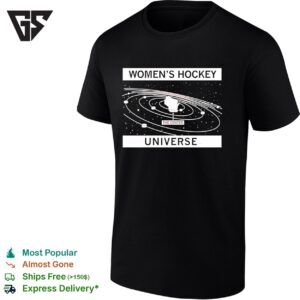Wisconsin Women’s Hockey Universe The Center Galaxy T-Shirt