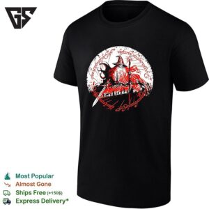 Wizard Holding Sword The Long Way Of The Fellowship T-Shirt