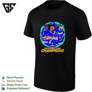 World Baseball Classic Champions 2026 Venezuela Baseball T-Shirt