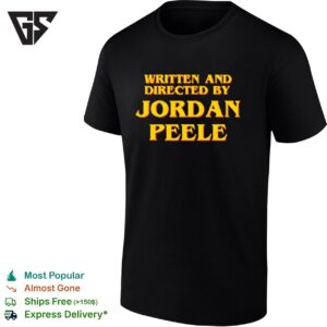 Written And By Directed By Jordan Peele T-Shirt
