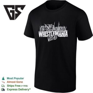Wwe Wrestlemania 42 Vegas 2026 Logo T-Shirt