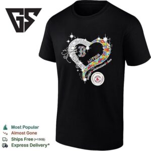 Autism Awareness With Boston Red Sox Accept Understand Love T-Shirt