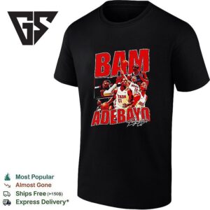 Bam Adebayo The Miami Heat Team Signature T-Shirt