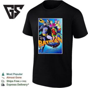 Batman The Movie Poster Highlights T-Shirt