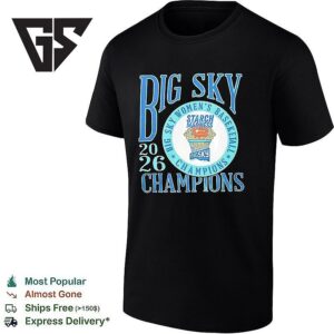 Big Sky Conference Women’s Basketball 2026 Champions T-Shirt