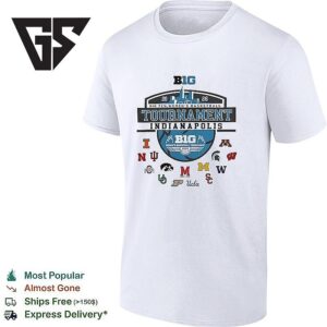 Big Ten 2026 Big Ten Women’s Basketball Tournament Indianapolis T-Shirt