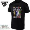 Boston Sports Skyline City Champions Signatures Player Team T-Shirt
