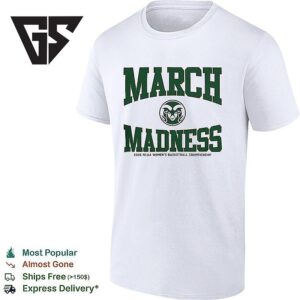 Colorado State Rams March Madness 2026 NCAA Women’s Basketball Championship T-Shirt