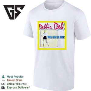 Debbie Deb When I Hear Music Album Cover T-Shirt