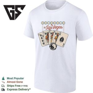 Holoholo To Las Vegas Anglo-American Card Retro T-Shirt