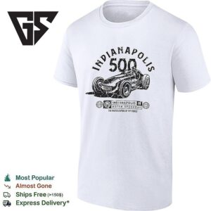 Indianapolis 500 At Indianapolis Motor Speedway The Racing Capital Of The World T-Shirt