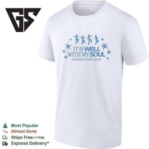 It Is Well With My Soul Therefore Having Been Justified By Faith Lord Jesus Christ Romans 5 1 T-Shirt