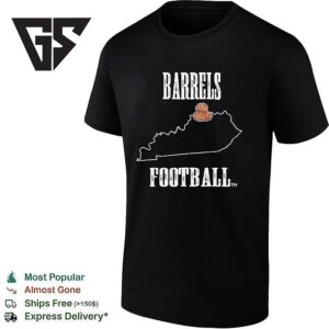 Kentucky Barrels Arena Football One Barrels Football T-Shirt