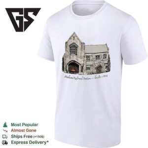 Madison Railroad Station Built’s 1916 Retro T-Shirt
