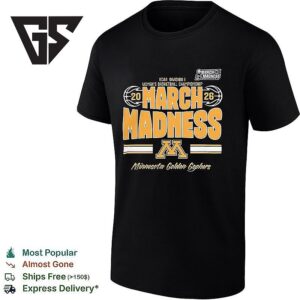Minnesota Golden Gophers NCAA Women’s Basketball March Madness Tournament 2026 T-Shirt