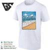 Out Of Office Beach Painting Photo 2025 Graphic T-Shirt
