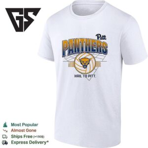 Pitt Panthers Volleyball Grid Hail To Pitt T-Shirt