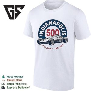Player And Car 11 Indianapolis 500 At Indianapolis Motor Speedway Indiana T-Shirt