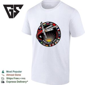 Project Hail Mary Mission Patch Ringer T-Shirt