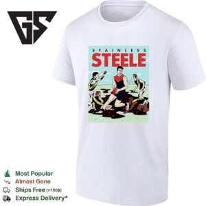 Stainless Steele Australian Rules Football Scene T-Shirt