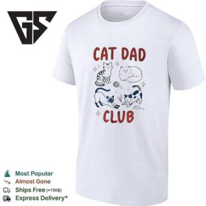 Tabby Siamese And Persian Cat Cat Dad Club Cute T-Shirt