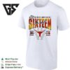 Texas Longhorns Women’s Basketball 2026 NCAA March Madness Sweet 16 Logo T-Shirt