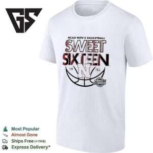 The Nebraska Cornhuskers Sweet Sixteen In The 2026 NCAA Men’s Basketball Tournament T-Shirt