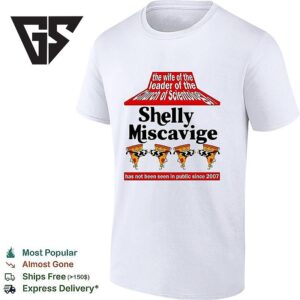 The Wife Of The Leader Of The Church Of Scientology Shelly Miscavige T-Shirt