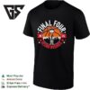 Uconn Huskies Men’s Bassketball 2026 Final Four 2026 City Skyline Sunset Retro T-Shirt