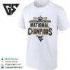 West Virginia Mountaineers National College Rifle National Champions 2026 T-Shirt
