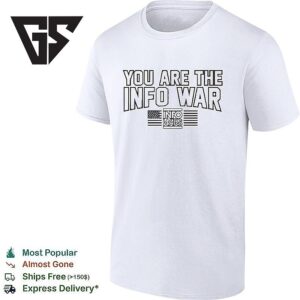 You Are The Info War Info Wars American Flag T-Shirt