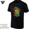 1865 Juneteenth They Not Like US Embroidery Text Pan African Design T-Shirt