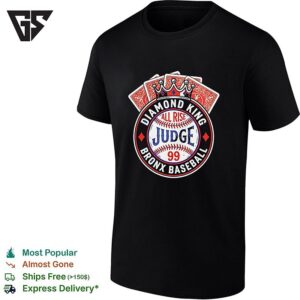 Aaron Judge New York Yankees Mlb All Rise Diamond King Bronx Baseball T-Shirt