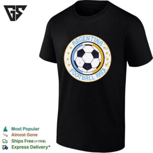 Argentina National Team Soccer Ball Football 1993 T-Shirt