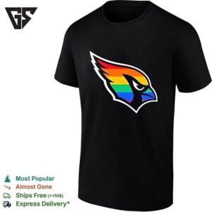 Arizona Cardinals Pride Logo NFL Football Team Fan Support Apparel Unisex T-Shirt
