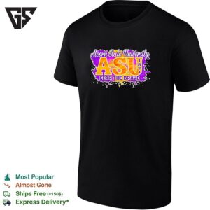 Asu Tigers Alcorn State University Fear The Brave 1877 Vintage T-Shirt