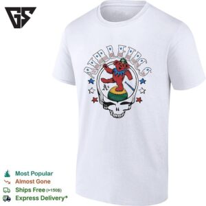 Athletics Mlb X Grateful Dead Bear Americana Vintage T-Shirt