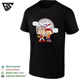 Back To The Future Great Scott This Is Heavy Clock Movie T-Shirt