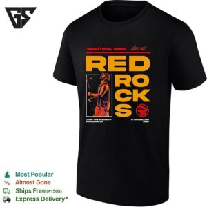 Beautiful Mind Live Red Rocks Morrison Colorado June 11 2026 Concert T-Shirt
