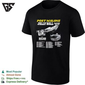Big Ass Stadium Tour Concert Dates List Artists Lineup T-Shirt