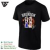 Big Body Jalen Brunson New York Knicks Number 11 Action Collage Signature T-Shirt
