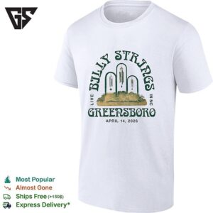 Billy Strings Greensboro 2026 Poster T-Shirt