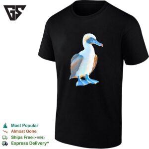 Booby Seabird Close-Up Photo Realistic Art T-Shirt