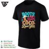 Boots Or Bows Coco Love You Gender Reveal Party Baby Shower Cowgirl Theme T-Shirt